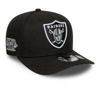 Las Vegas Raiders Big Patch New Era 9SEVENTY NFL Cap Schwarz - ONE SIZE