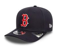 Boston Red Sox New Era Official Team Colour 9SEVENTY Stretch Snap Cap Navy - ONE SIZE