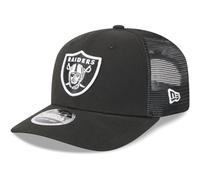 Las Vegas Raiders New Era 2025 NFL Team Collection 9SEVENTY Stretch Snap Trucker Cap Schwarz - ONE SIZE