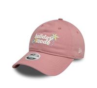 New Era 9Twenty Cap Damen Mädchen Frau verstellbar unstrukturierte Krone Holiday Mode sommerlich rosa - One-Size