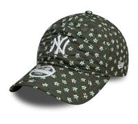 New Era 9Twenty Damen Cap - FLORAL New York Yankees Oliv