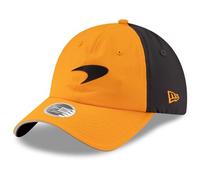 New Era McLaren F1 Team Baseball Cap Damen Open Back Orange Grau Verstellbar, Orange / Grau, Einheitsgröße