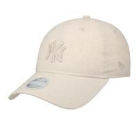 New Era NY Yankees 9Twenty Linen Cap Beige Wmns EUOS