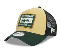 New Era NE Patch Cot Canv Trucker Adjustable Cap NE Logo Mehrfarbig, Size:OneSize