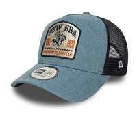 New Era - Kappe New Era Denim Patch Trucker - blau - Größe T.U