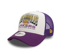 Los Angeles Lakers New Era NBA Team Colour 9FORTY E-Frame Trucker Cap Lila - ONE SIZE