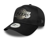 New Era LA LAKERS NBA METALLIC Cap, schwarz, größe UNI OS