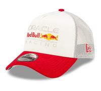 New Era A-Frame Snapback Trucker Cap - Red Bull Racing beige