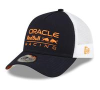 New Era A-Frame Snapback Trucker Cap - Red Bull Racing Navy