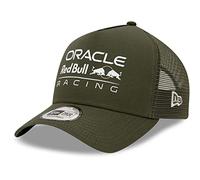 New Era A-Frame Snapback Trucker Cap - Red Bull Racing Oliv