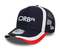 New Era A-Frame Snapback Trucker Cap - Retro Red Bull Racing