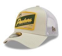 New Era A-Frame Trucker Cap - Green Bay Packers Stone beige