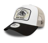 New Era A-Frame Trucker Cap Heritage Moto Guzzi Stone beige