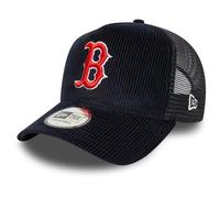 Boston Red Sox Cord Trucker New Era 9FORTY A-Frame Cap Navy - ONE SIZE