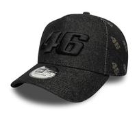 New Era A-Frame Trucker Cap Laser Denim VR46 Schwarz Uni