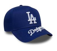 Los Angeles Dodgers New Era Visor Hit 9FORTY E-Frame MLB Cap Blau - ONE SIZE