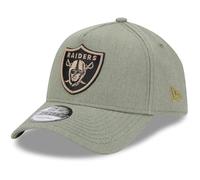 New Era A-Frame Trucker Leinen Cap - Las Vegas Raiders Oliv