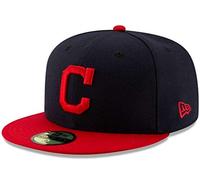 New Era Acperf 59Fifty Cap Cleveland Indians New Dunkelblau, Size:7 1/2