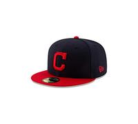 New Era Acperf 59Fifty Cap Cleveland Indians New Dunkelblau, Size:7 3/4