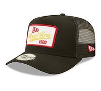 New Era State Patch A Frame Trucker Cap Männer in Gr. ADJUSTABLE_2 in Schwarz