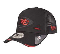 New Era Adjustable Trucker Cap Distressed Kansas City Chiefs