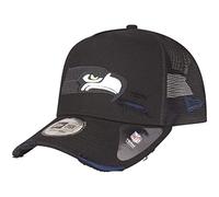New Era Adjustable Trucker Cap Distressed Seattle Seahawks