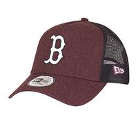 New Era Adjustable Trucker Cap - Heather Boston Sox Maroon