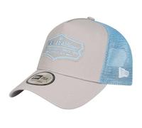 New Era Adjustable Trucker Cap - Retro Patch grau/Sky