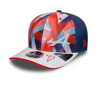 New Era Alpine F1 Team Offizielle Kollektion 2025 Jack Doohan Drivers Silverstone Special Edition Baseball Cap Weiß Verstellbar, Marineblau, Weiß, Rot, Türkis, Einheitsgröße