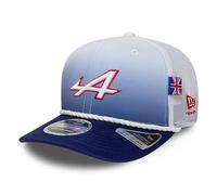 New Era Alpine Racing F1 Team Offizielle Kollektion 2026 Team Special Edition Silverstone GP Baseball Cap Mütze Verstellbar Blau