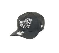 New Era Anaheim Angels MLB Black and White Collection 9Forty A-Frame Snapback Cap - One-Size