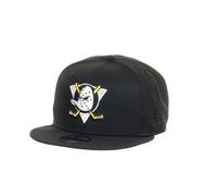 New Era Anaheim Ducks NHL Essential Schwarz Verstellbare 9Fifty Snapback Cap - One-Size