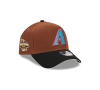 New Era Arizona Diamondbacks MLB Harvest World Series 2001 Brown Black 9Forty A-Frame Snapback Cap - One-Size