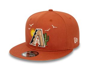 NEW ERA Arizona Diamondbacks MLB Summer Icon 9FIFTY Snapback Cap - Braun, ML