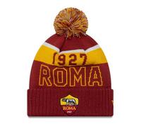 New Era AS Roma Sport Pom Beanie rot