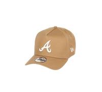 New Era Atlanta Braves MLB Khaki 9Forty A-Frame Snapback Cap - One-Size