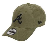 New Era Atlanta Braves MLB League Essential Nylon Green 9Forty Adjustable Cap - One-Size