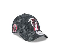 New Era Atlanta Falcons NFL 2024 Sideline Schwarz Verstellbare 9Forty Stretch Snapback Cap - One-Size