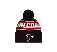 New Era Atlanta Falcons NFL 2024 Sideline Sport Knit Schwarz Bommelmütze - One-Size