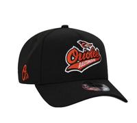 New Era Baltimore Orioles Black Classic Edition 9Forty A Frame Snapback Cap