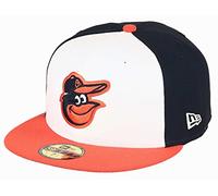 New Era Baltimore Orioles MLB AC Performance White 59Fifty Basecap - 7 1/8-57cm (M)