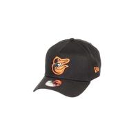 New Era Baltimore Orioles MLB Black Coloured Team Logo Orange 9Forty A-Frame Snapback Cap - One-Size