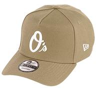 New Era Baltimore Orioles MLB Khaki 9Forty A-Frame Adjustable Cap - One-Size