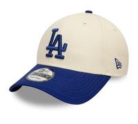 Los Angeles Dodgers New Era Colour Block 9FORTY MLB Cap Beige - ONE SIZE