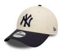 New Era - Kappe Casquette Colourblock 9FORTY® - New York Yankees - weiß - Größe T.U