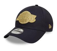 New Era Baseball Cap Metallic 9Forty Los Angeles Lakers Navy Metallic