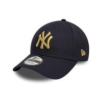 NEW ERA New York Yankees Metallic 9FORTY Cap schwarz STK
