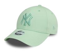 New Era Baseball Cap Women's League Essential 9Forty New York Yankees Pastel Mint Green