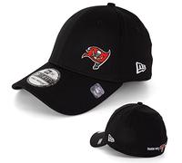 New Era Baseball Caps -39THIRTY Cap -Flawless Team Logo -MLB -NFL -NBA -Chicago Bulls -Lakers -Raiders -Yankees -Dodgers -Chiefs -Buccaneers -Saints -Sox -49ers (Tampa Bay Buccaneers, XS)
