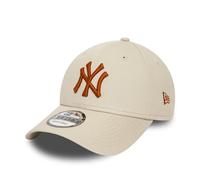 New Era Basecap NY Logo Accessoire Hut Kappe Cap New York Yankees MLB Fancap beige - One-Size
